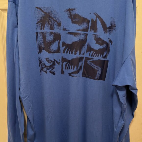 BNWT - Arc'Teryx Krag SL Cotton Bird Long Sleeve - Picture 2 of 5